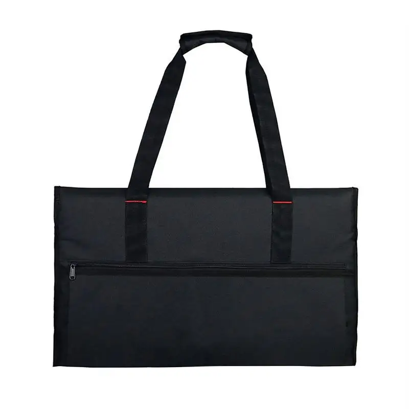 Monitor Carrying Case Portable Computer Display Screen Moving Handbag Oxford Cloth Reusable for 20-24in Monitors Screens