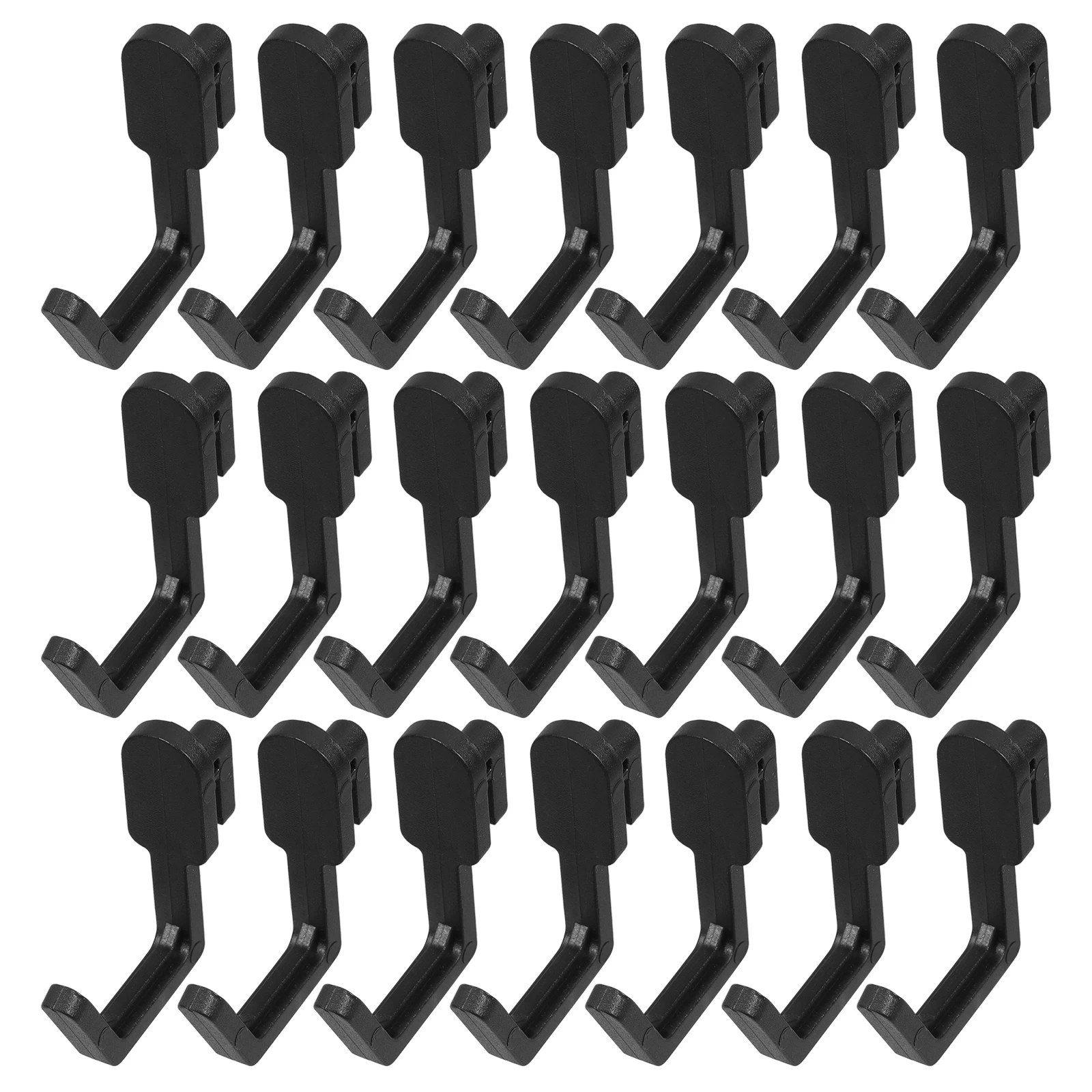 

40 Pcs Hooks Rack Storage Peg Boards Metal Wall J Hooks Garage Perfboard Accessories Hardware