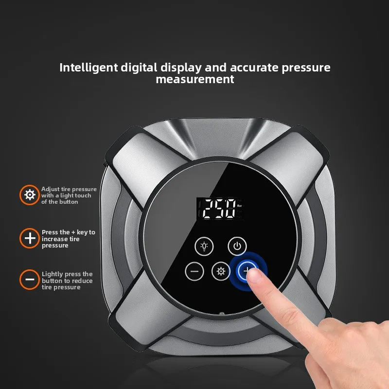 

Car Portable Air Pump 30 Cylinder Electric High Pressure Vehicle Tire Inflator