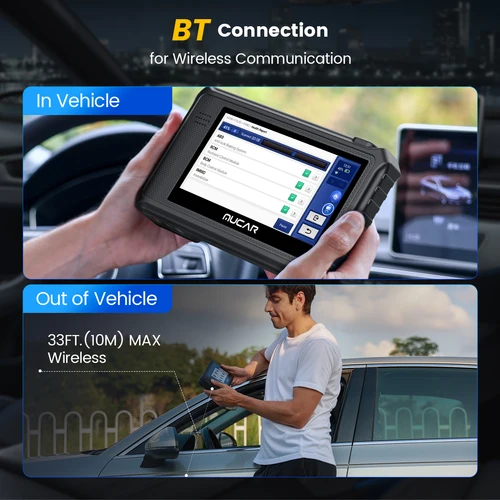 Imagen 2 del producto Actualización gratuita de por vida Escáner MUCAR VO6 OBD2 Todos los sistemas Diagnóstico 28 Reinicio Auto VIN EPB/BMS/SAS/ABS Confice para todos los automóviles