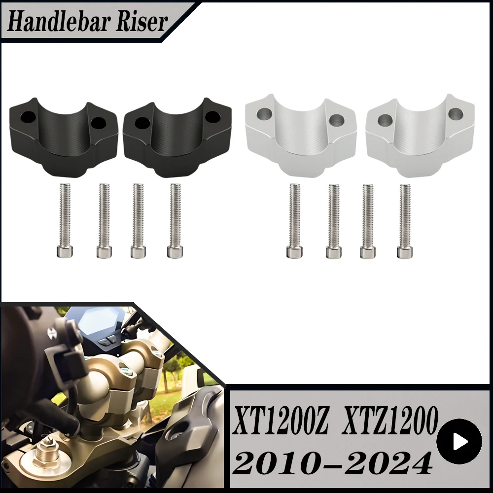 For Yamaha XT1200Z  XTZ1200 2010-2024 XT 1200Z  XTZ 1200 2010-2024 Motorcycle Accessories Handlebar Riser Drag Handle Bar Clamp