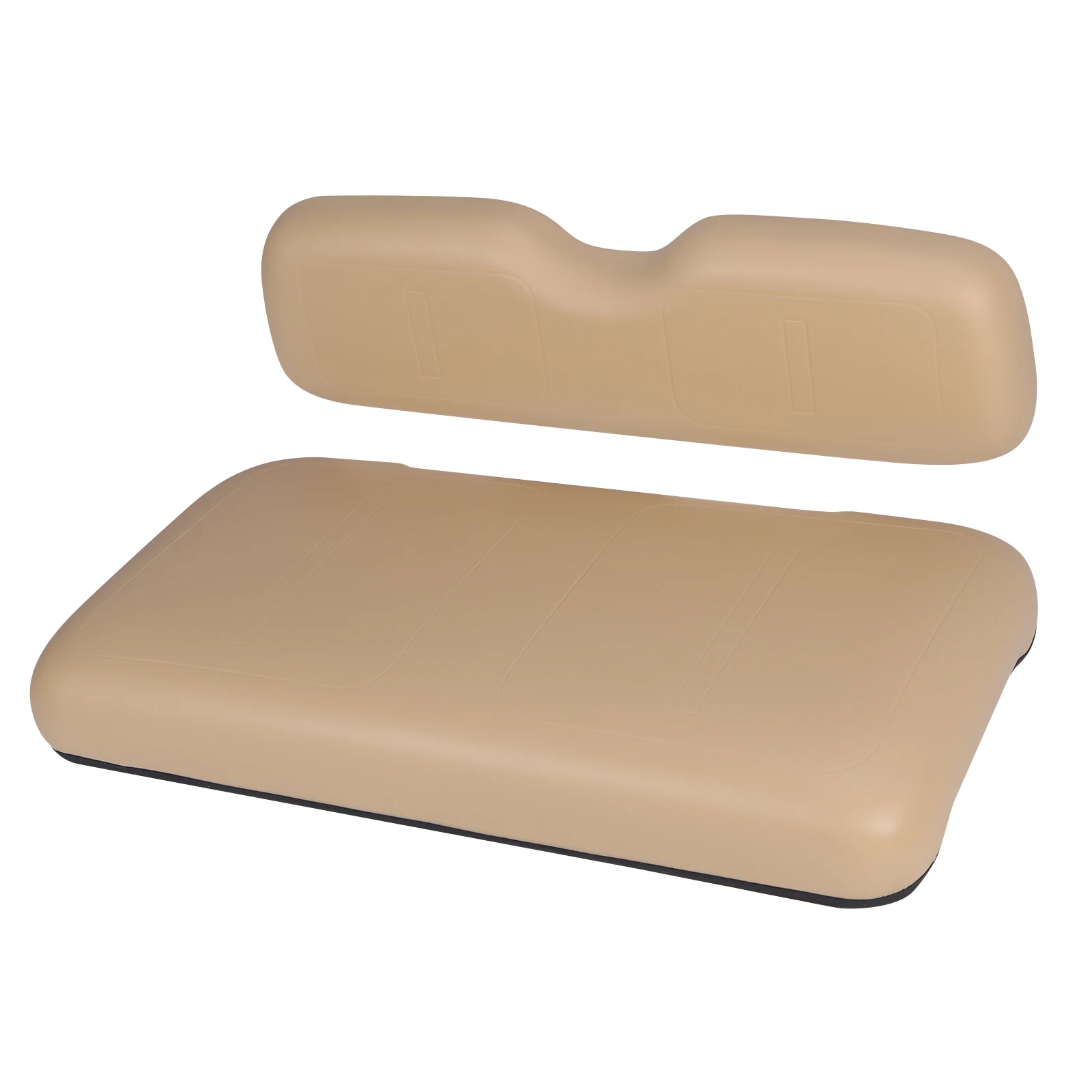 

Front Seat Back and Seat Bottom Cushion Assembly Seat Bottom Cushion and Back Cushion Set for EZGO Medalist TXT 94-13 Models