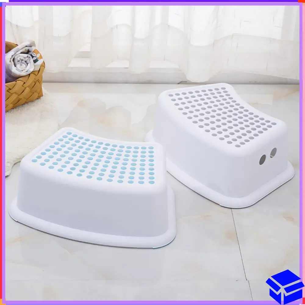 

Reliable Plastic Non-Slip Chair Children's Stackable Step Stool Assistant Assistant Kitchen Bathroom Toilet Chair