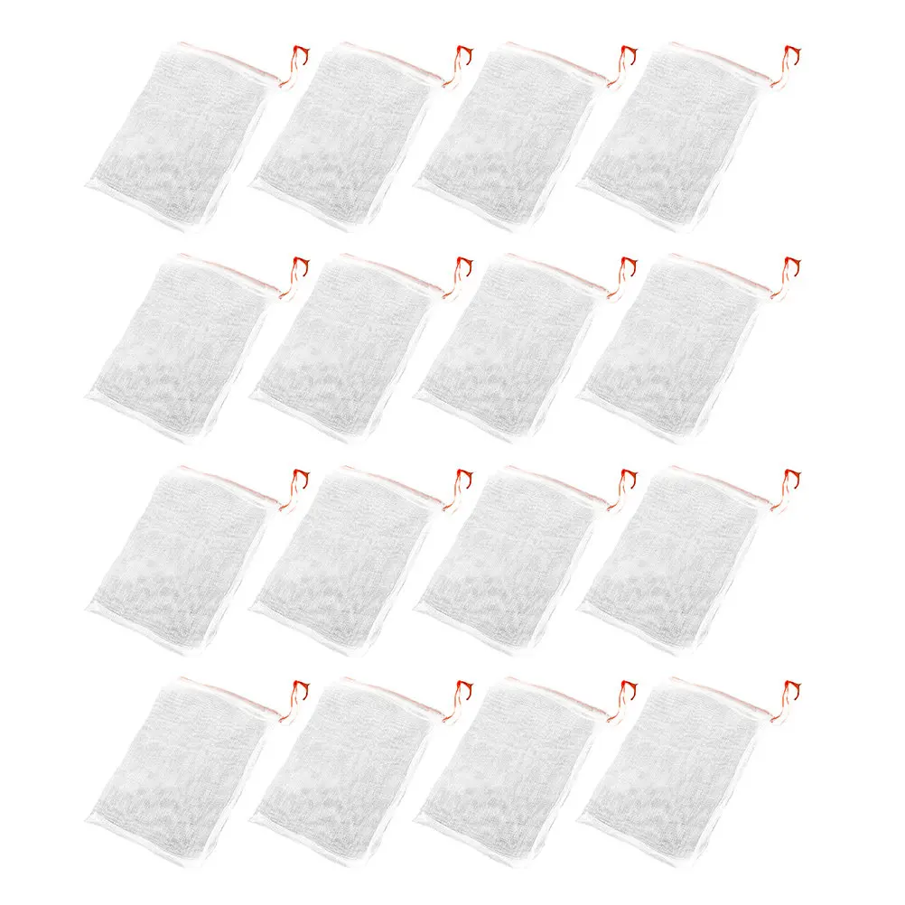 30pcs Fruit Protection Bags – Breathable Nylon Mesh Net with Drawstring for Pest Control on Trees, Vegetables & Garden