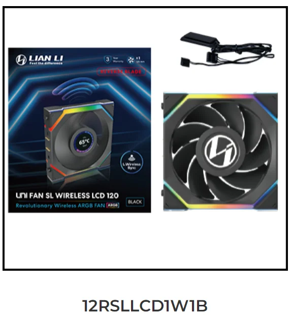 LIAN LI UNI FAN SL Wireless 120 Single Pack , Reverse Blade Triple