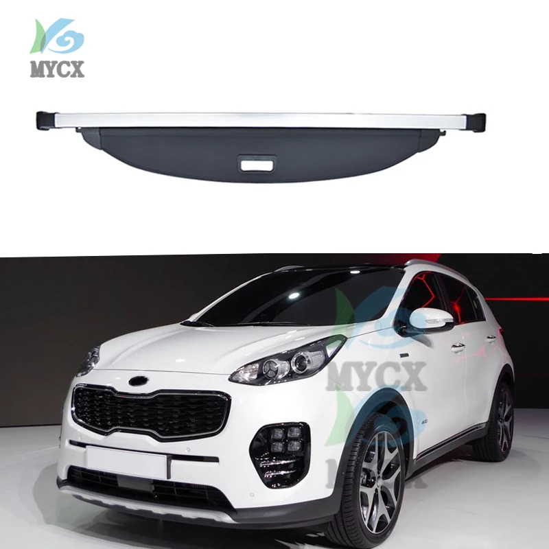 

Car Interior Rear Trunk Cargo Luggage Cover Security Shade Shield Curtain Retractable Cargo Cover For KIA sportage R KX5 10-17