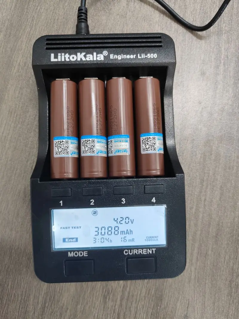 VariCore 100 % neuer Original-Akku HG2 18650, 3000 mAh, 18650HG2, 3,6 V Entladung, 20 A, speziell für Elektrowerkzeuge, Power-Batterien