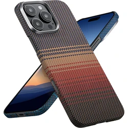 Real Pure Carbon Fiber Air Case Aramid fiber cover for iPhone 15 16 Plus 17 Pro Max Ultra Thin Case MagSafe Compatible