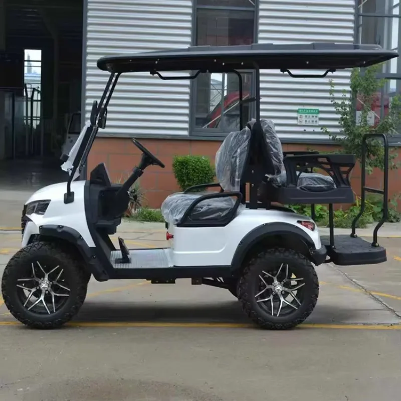 Airo Popular 72v Motor 4-seater Electric Golf Cart City Shopping Cart 30-50Km/h 90km Range CE/DOT Certified Grade 25 Customizabl