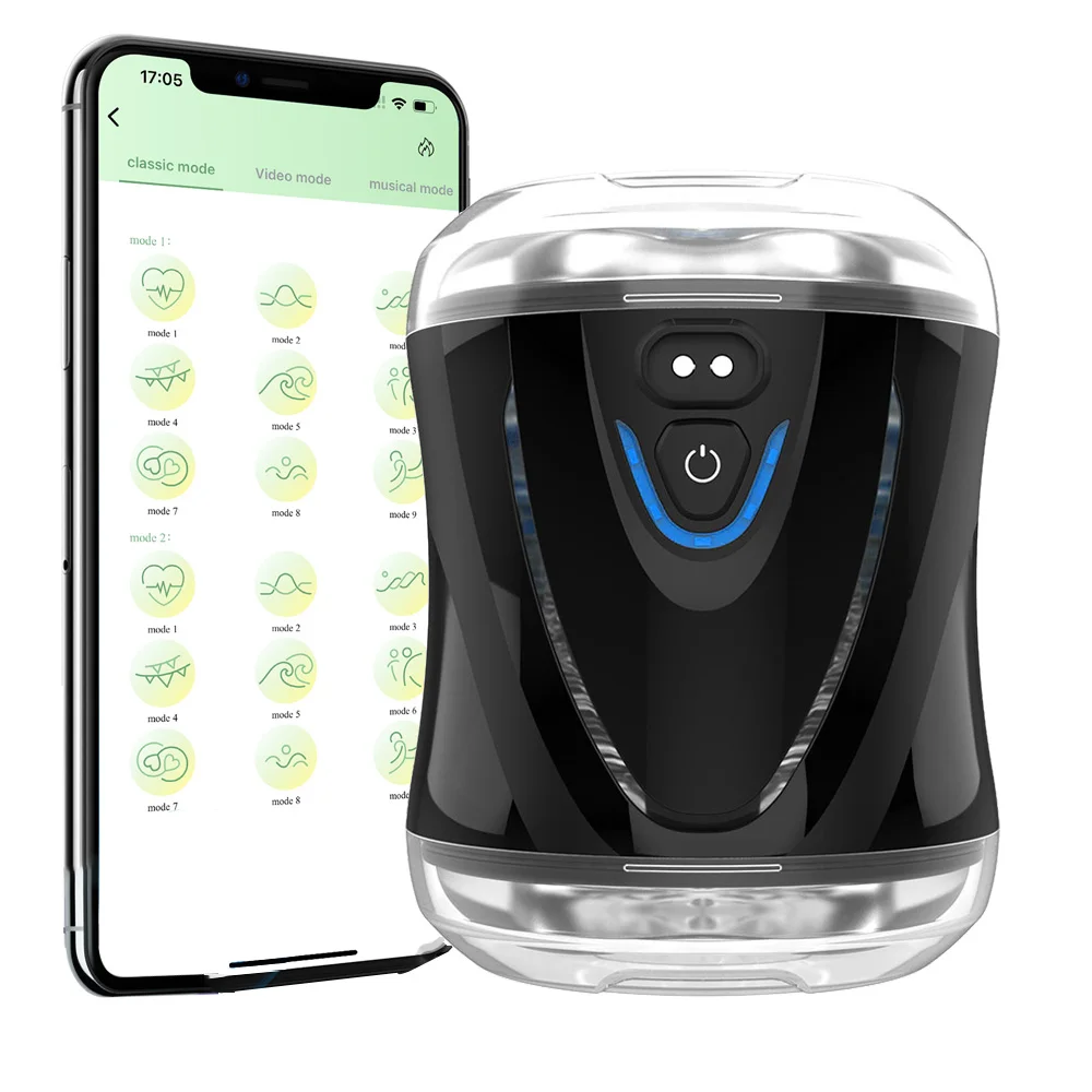APP Remote Control Masturbators for Men Realistic Vagina Automatic Blowjob Sucking Machine Pocket Pusssy Adult Sex Toys for Man