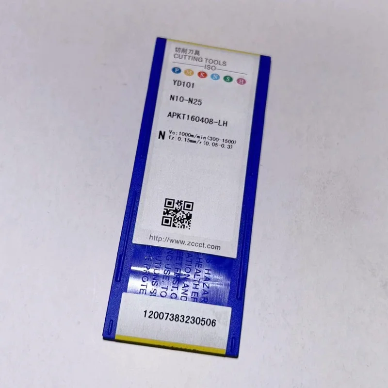 APKT160408-LH YD101  /APKT160408-LH YD201 CNC turning blade carbide inserts 10Pcs