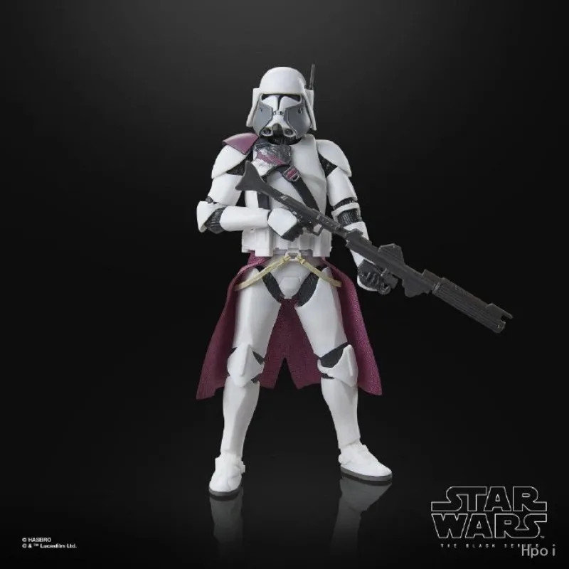 Original Hasbro Star Wars The Black Series Revenge of The Sith CLONE COMMANDER BACARA Action Figure Model Birthday Gifts view 5