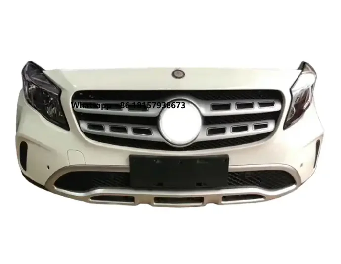 

For Auto Body Kit Parts With Grille Bumper Assembly for Mercedes Benz W156 Bumper Front Grille Headlight Rearview Mirror Engine
