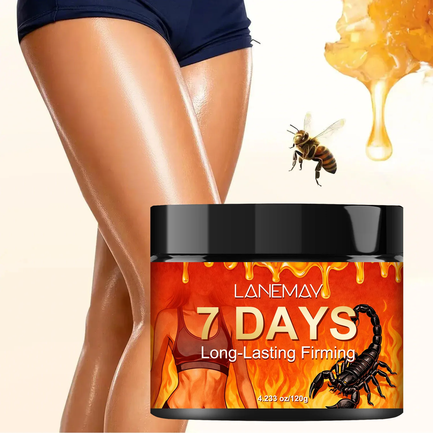 7 DAYS Long-Lasting Firming Body Cream | Deep Moisturizing, Rapid Firming in 7 Days, Smooths & Nourishes Skin, 120g