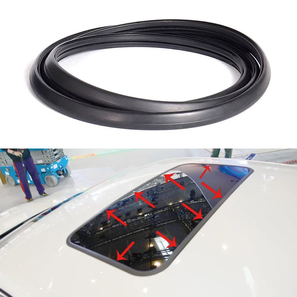 

Kamshing For Peugeot 408 sunroof window rubber Seal Sunroof sealing tape