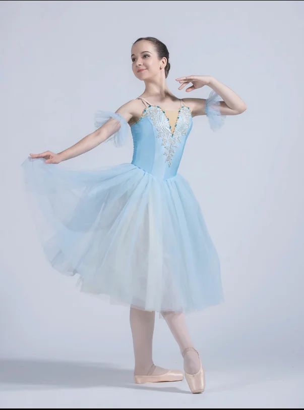 

Ballet Performance Dress Children's Adult Giselle Competition Cape Skirt