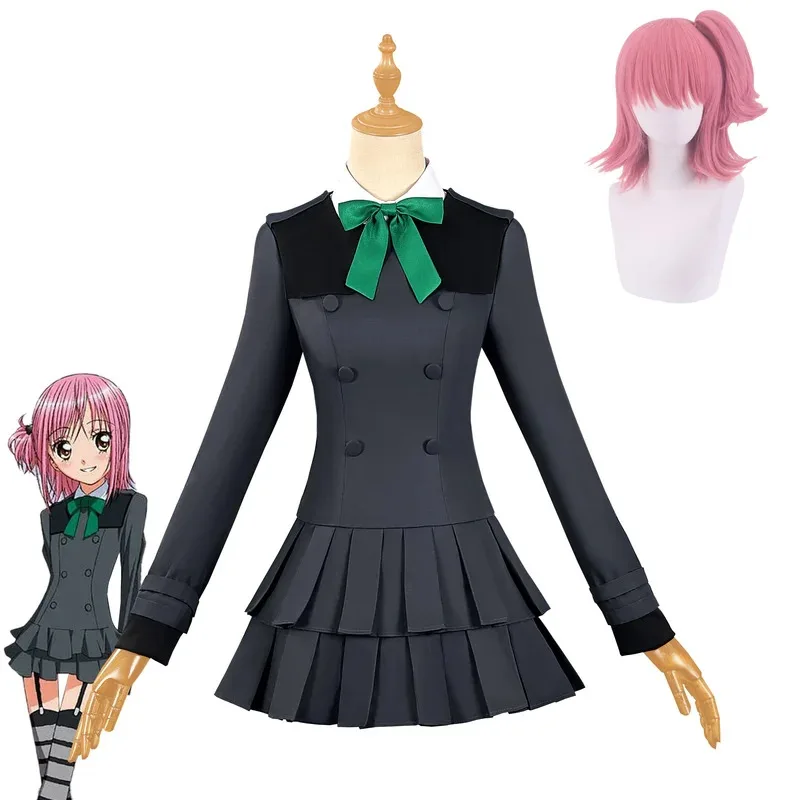 

Hinamori Amu Cosplay Anime Shugo Chara Costume Wig