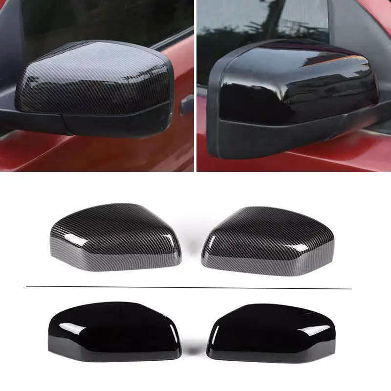 

For Land Rover Freelander 2 2007 2008 2009 2010 2011 2012 Car Outside Rearview Mirror Cap Rear View Cover Protective Trim