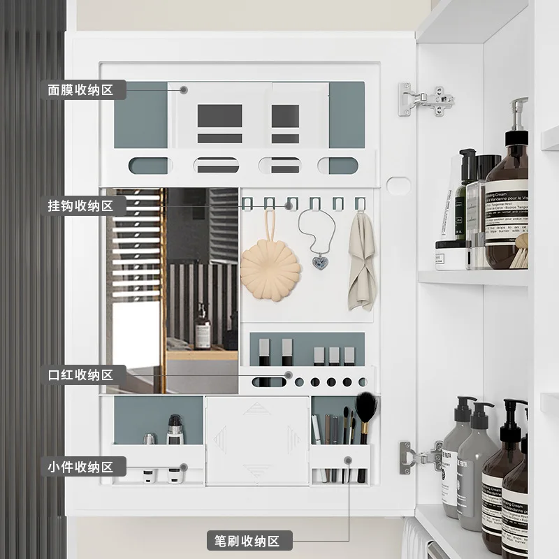 Washbasin countertop integrated deep splash-proof sink washbasin
