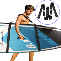 SUP Carrying Strap Adjustable Surfboard Shoulder Carry Sling Stand  for Sup Board Surf Fins Paddle Wakeboard Surfing Kayak