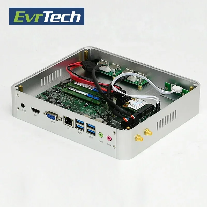 Core 8th generation i5 8250U Fanless Mini PC Win10 HD Graphics 620 Mini Computer Barebone i5 pc - view 2