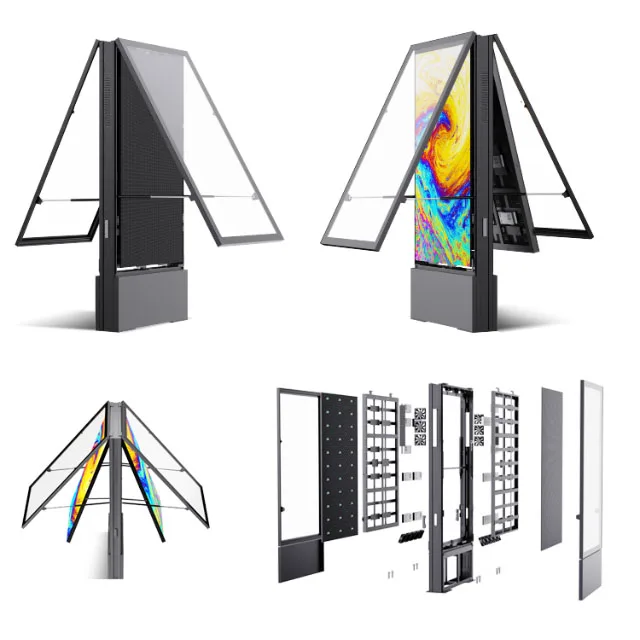 

Плакат со светодиодным дисплеем для наружного применения