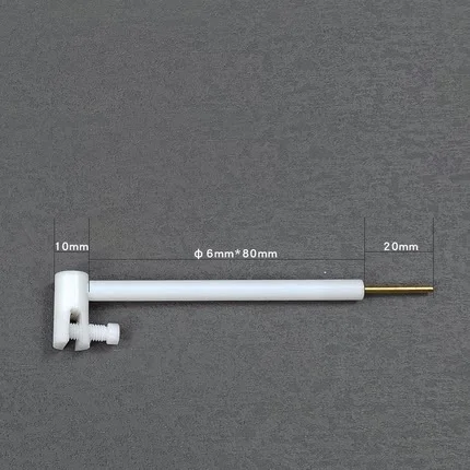 

PTFE Titanium Electrode holder,φ6X80，L type