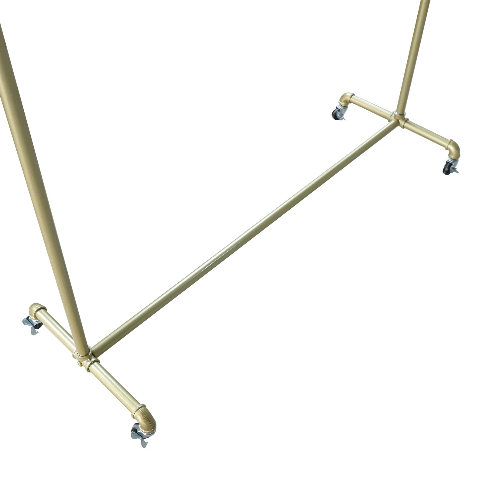 Heavy Duty Clothes Rack Load 110.23 LBS, Metal Garment Rack, Standing Rolling Clothing Rack for Hanging Clothes with  Wheels