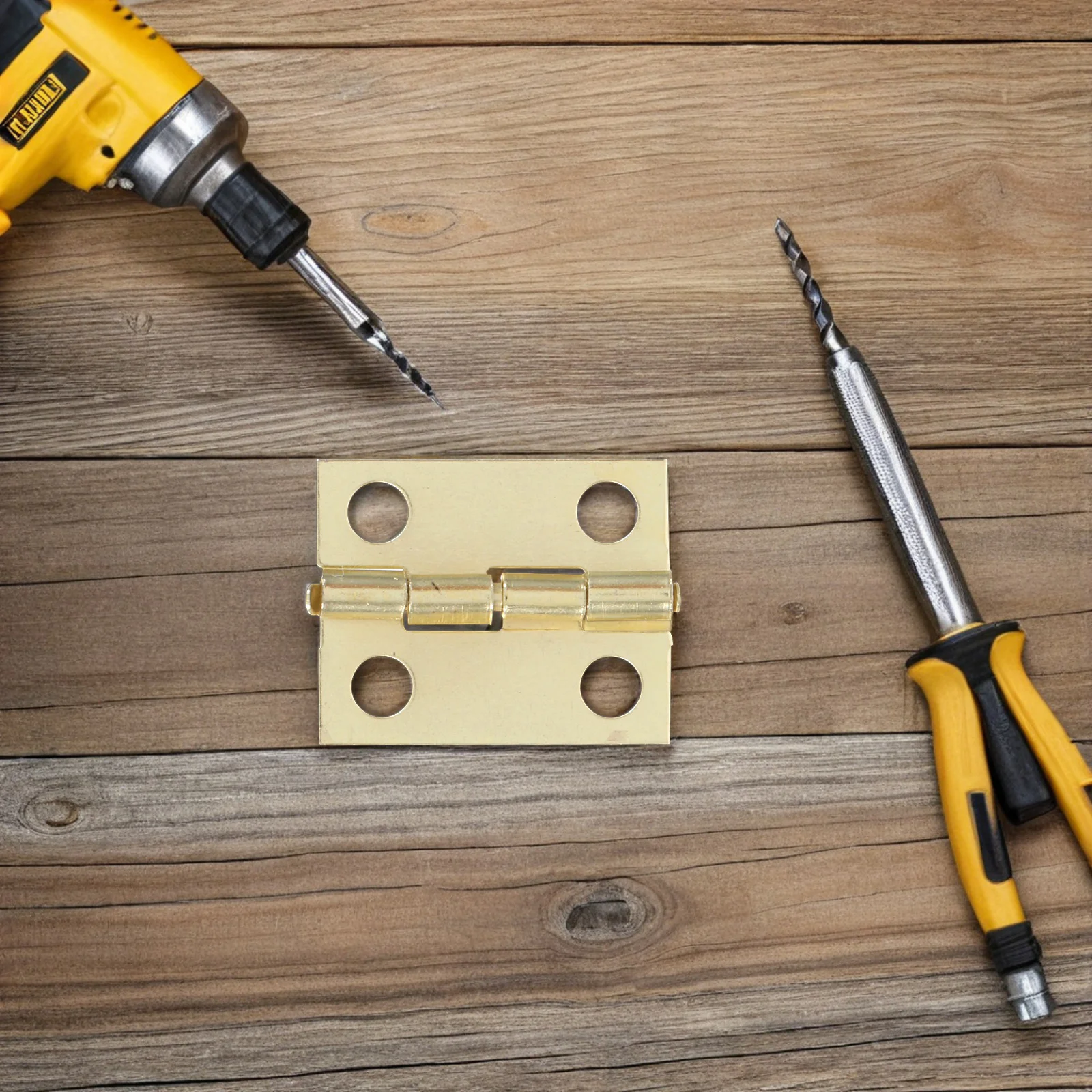 

50pcs Mini Set 19Mmx15Mm Small Iron Hinges For Jewelry Box Chest Versatile Chest Hinge Cabinet Craft Projects Hardware Kit