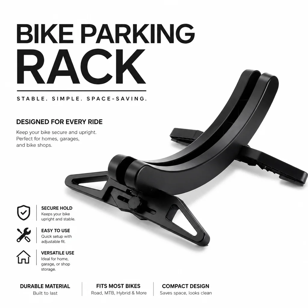 Rack de estacionamento ajustável para bicicleta, rack de exibição para bicicleta de estrada mtb, suporte para casa, garagem e espaço de estacionamento