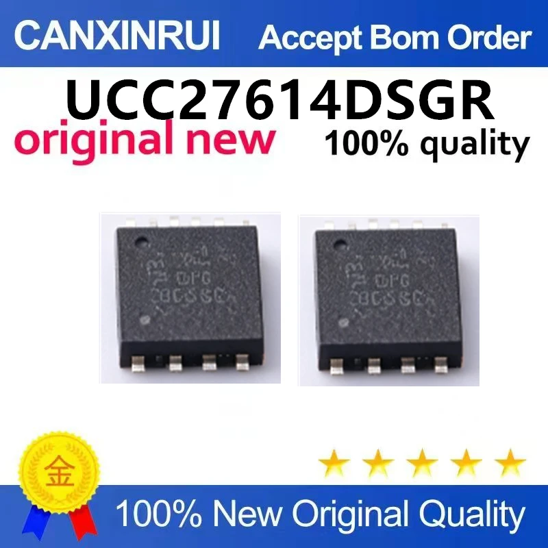 (5pcs-100pcs)Brand new original UCC27614DSGR patch U614 WSON8 single channel gate driver chip