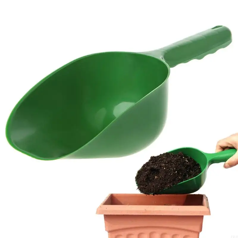 

P0UE Garden Multi-function Soil Plastic Shovel Spoons Digging Tool Cultivation