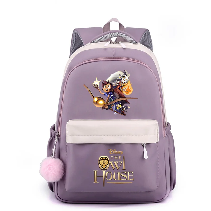 

Disney The Owl House Fashion Student SchoolBags Popular Kids Teenager High Capacity School Backpack Cute Travel Knapsack Mochila