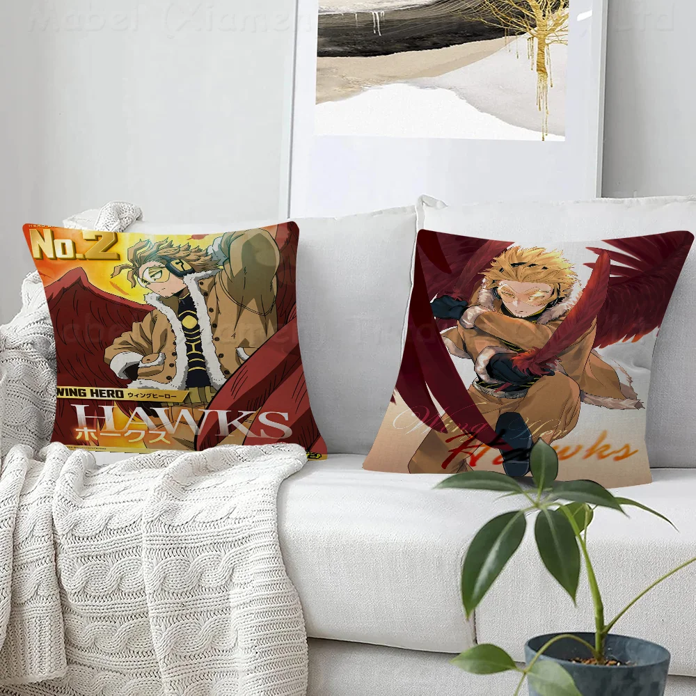 My Hero Academia HawksCushion Cover 30x50 Polyester Sofa Cushions Decorative Throw Pillows Home Decoration Pillowcover