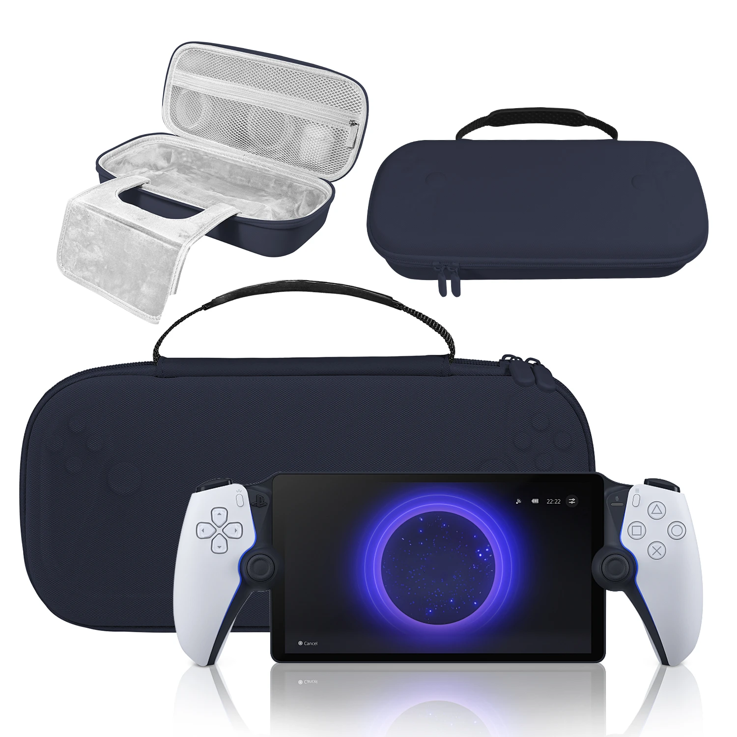 Portable Case Bag For PS Portal Case EVA Hard Carry Storage Bag For PlayStation Portal Handheld Game Console Accessories