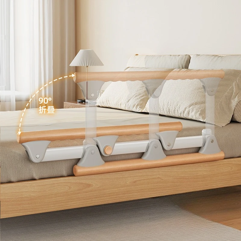 Barra de Apoio Dobrável para Cama para Idosos, Suporte de Segurança para Levantar e Prevenir Quedas