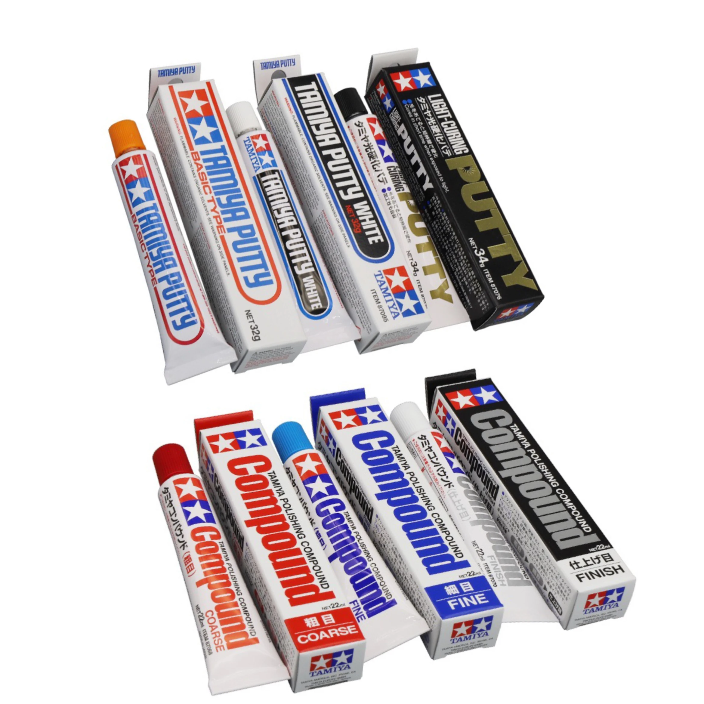 Tamiya Putty/związek polerski do naprawy modelu i modyfikacji zestawu
