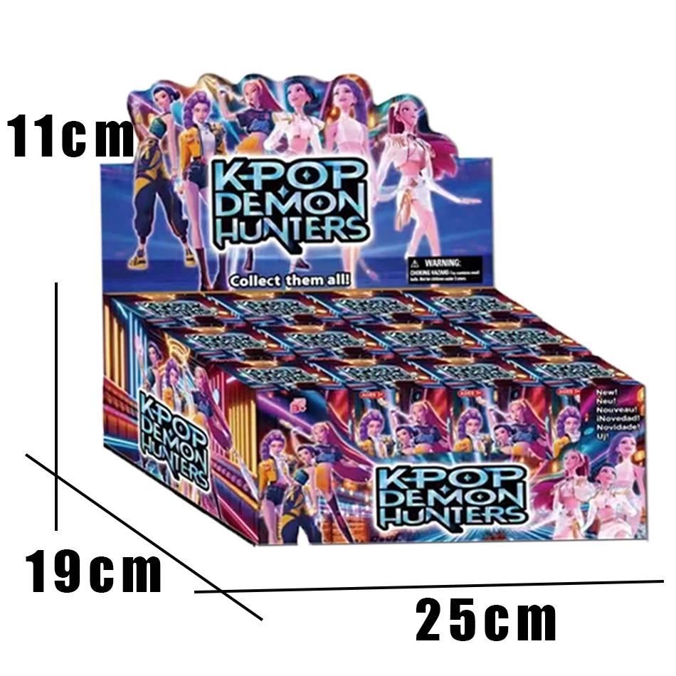 Anime Kpop Demon Hunt caja ciega serie figura tigre estatuilla juguete decoración de escritorio estatuas ornamento Halloween Navidad regalo para niños