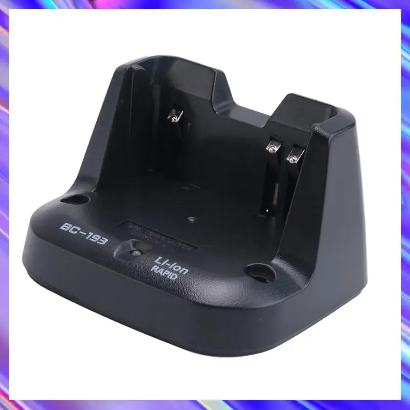 

2X BC-193 Liion Battery Fast Dock Charger For ICOM BP-265 BP263 Radio IC-V80 V80E T70A T70E US Plug