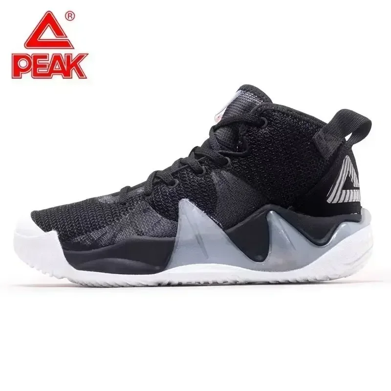 Peak High-top Basketball Shoes for Men 2023 Autumn and Winter New Wear-resistant Anti-slip Shock-absorbing Sports Shoes for Men