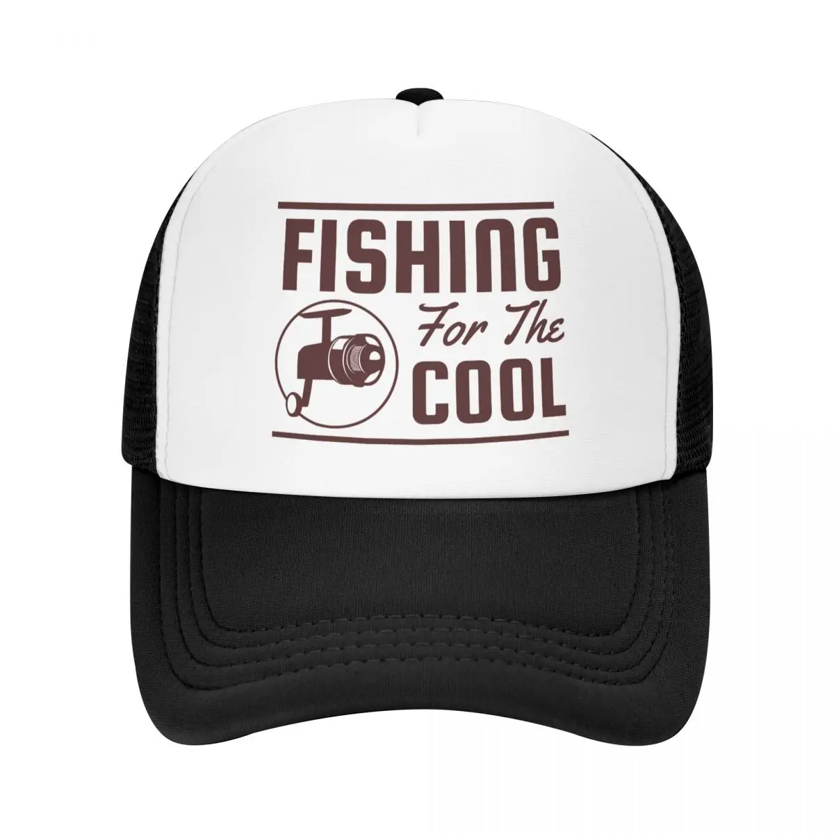 

Fishing Is For The Cool Summer Sun Baseball Cap Breathable Adjustable Male Outdoor Fish Hat