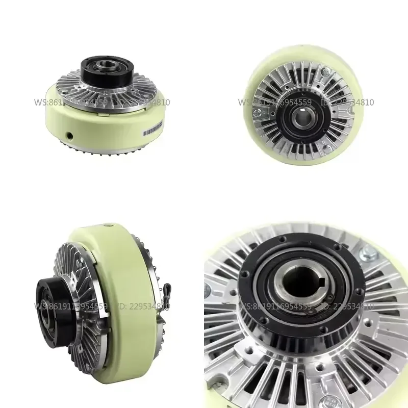 FL50K 50N.M /5KG Hollow spindle magnetic powder clutch for Slitting Machine,Cutting machine