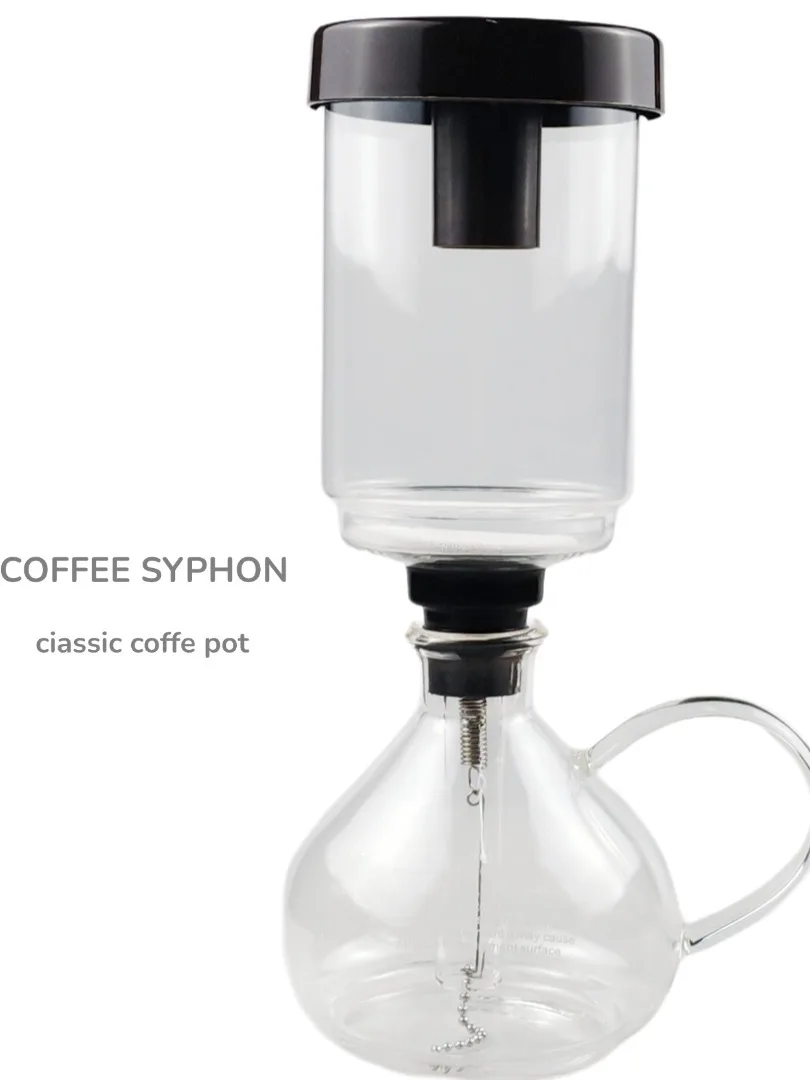 Glass Siphon Coffee Pot Set  Ceramics Home Use Hand Pour Siphon Coffee Brewing Kit