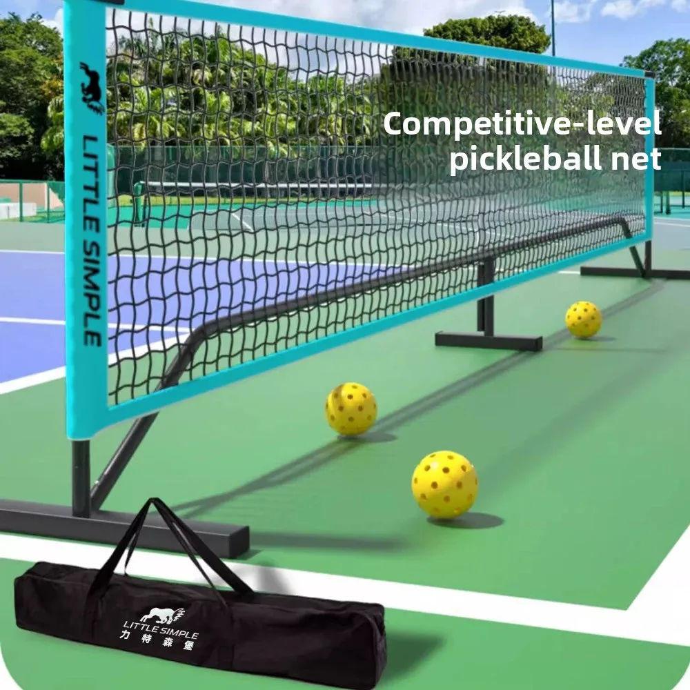 Portable Outdoor Pickleball Net Set Tournament Level Handheld Litesenborg Tennis Net Kit for Sports Fitness Fans Supplies