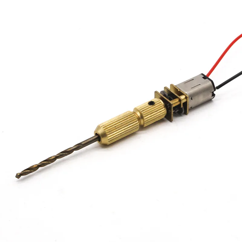 DIY Model Drill DZ-4 (N20 Style) - Science Experiment Kit, Assembly Tool, Educational STEM Toy for Kids & Adults