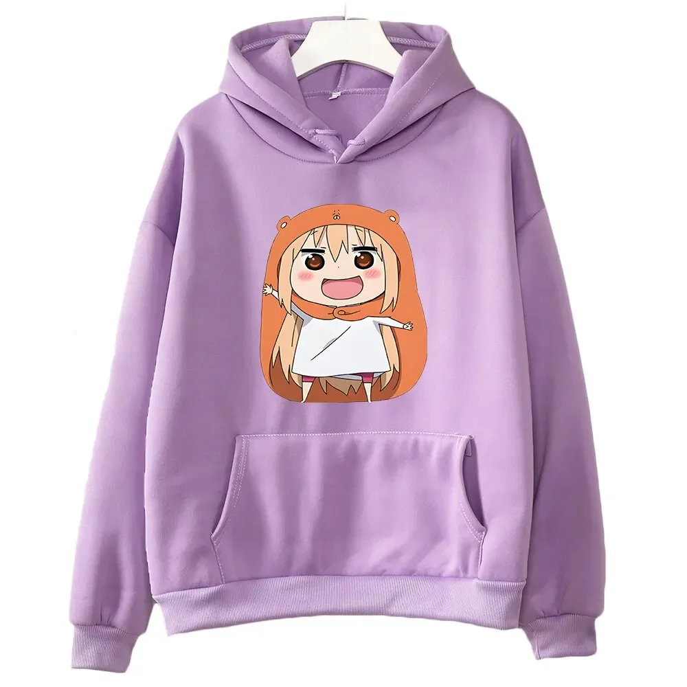 Umaru Chan Manga Cartoon Hoodie for Girls Kawaii Graphic Sweatshirts Boys Japan Anime Himouto! Umaru-Chan Kids Clothes Lovely