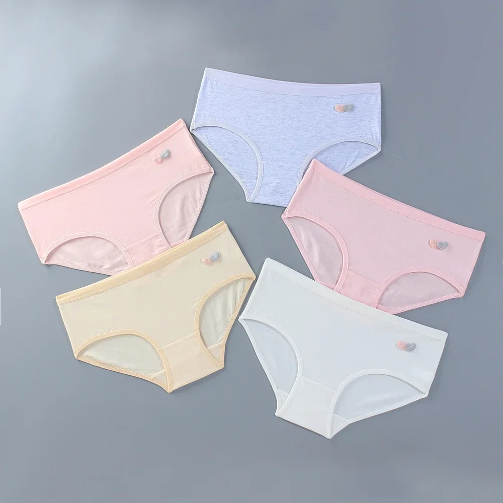 

Girls Underwear Cotton 8-12-14 Years Old Sports Breathable Briefs Pupils Children Student Briefs Underwear Underpants