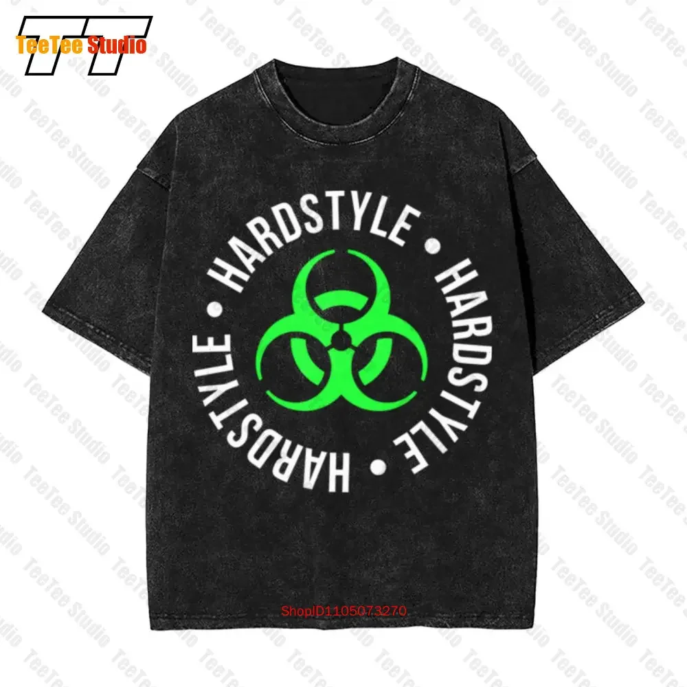 Hardstyle Biohazard Reactor Vintage Oversized T-Shirt 8UZU