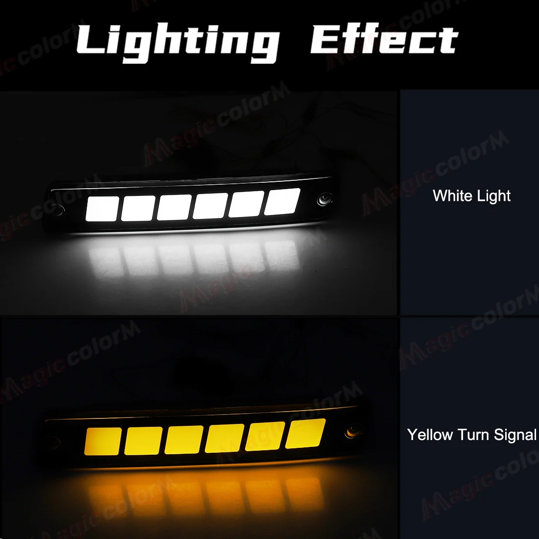 LED DRL For Toyota Land Cruiser 80 Series LC80 FJ80 FZJ80 HDJ80 HZJ80 1991-1997 For Lexus LX450 Parking Light Turn Signal Lights