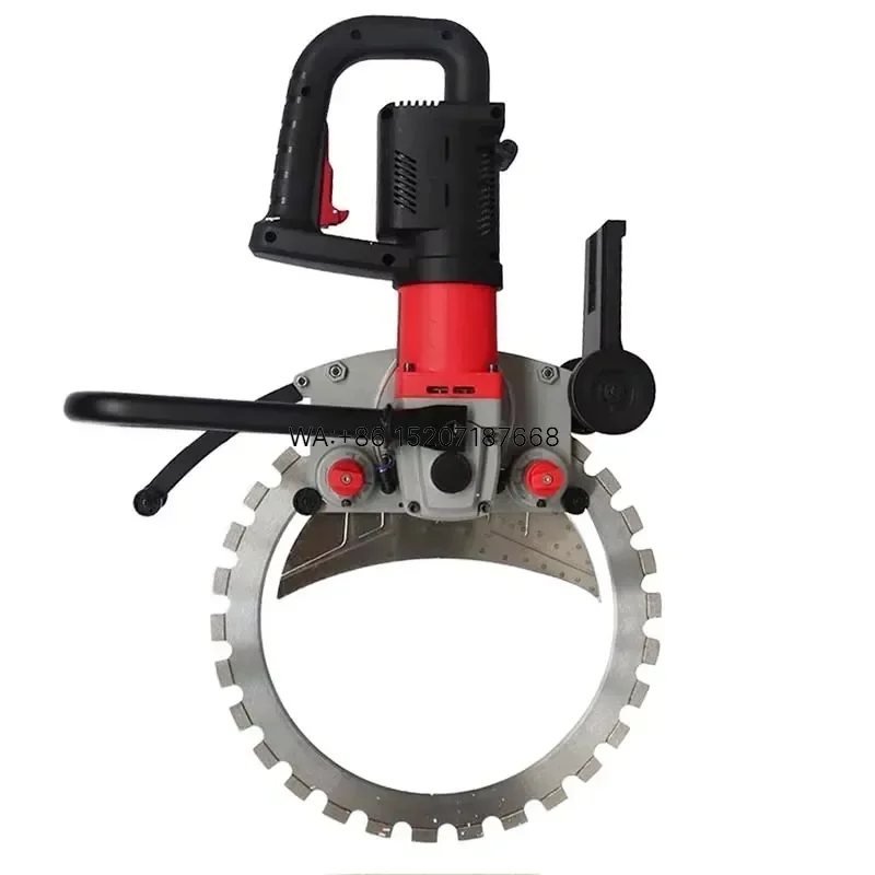 Wmwmnu for Handheld Blade Concrete Cutting Unique Ring Saw Wall Cutter Portable Concrete Cutter